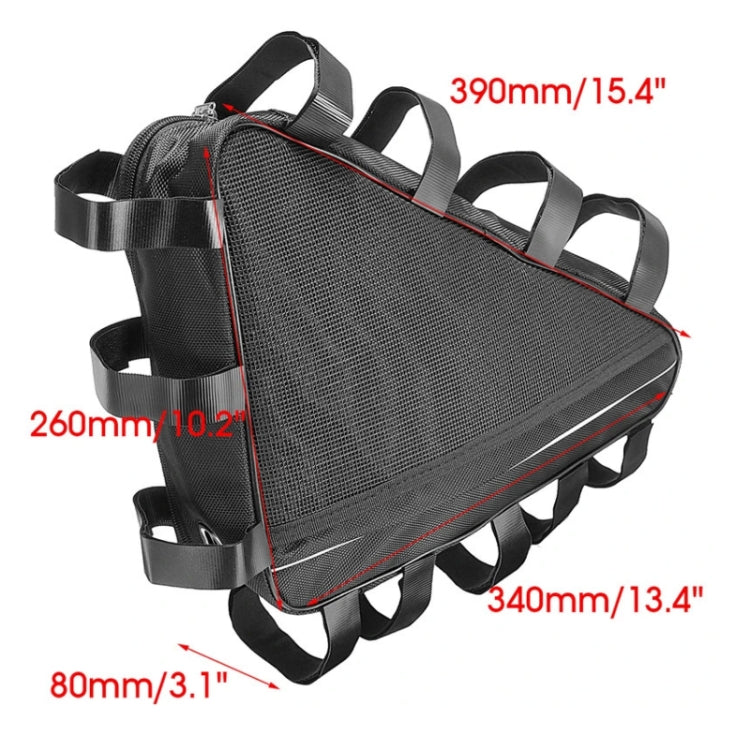 693-1 Mountain Bike Battery Pouch Large Capacity Storage Bag Reluova