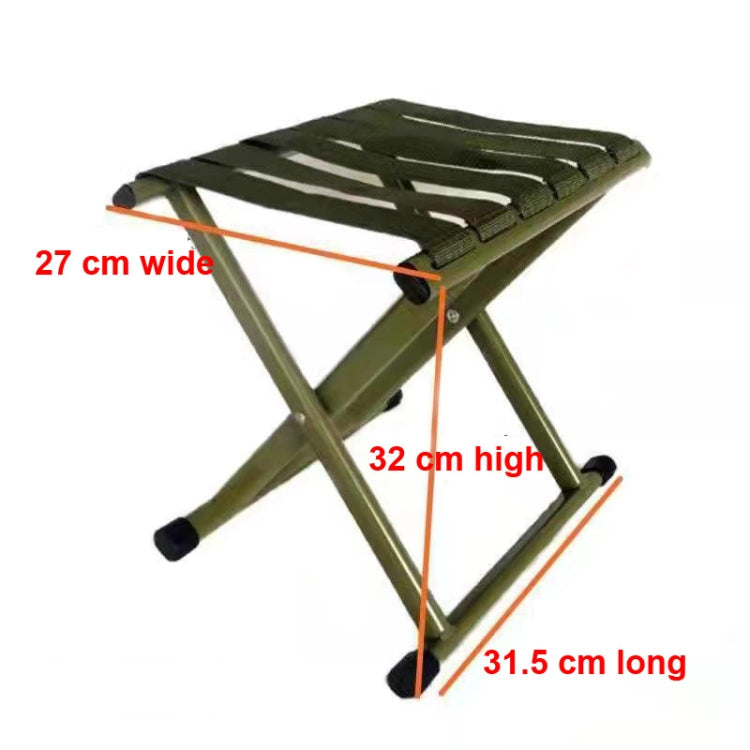 Lacquer Thickened Folding Stool Fishing Stool Reluova