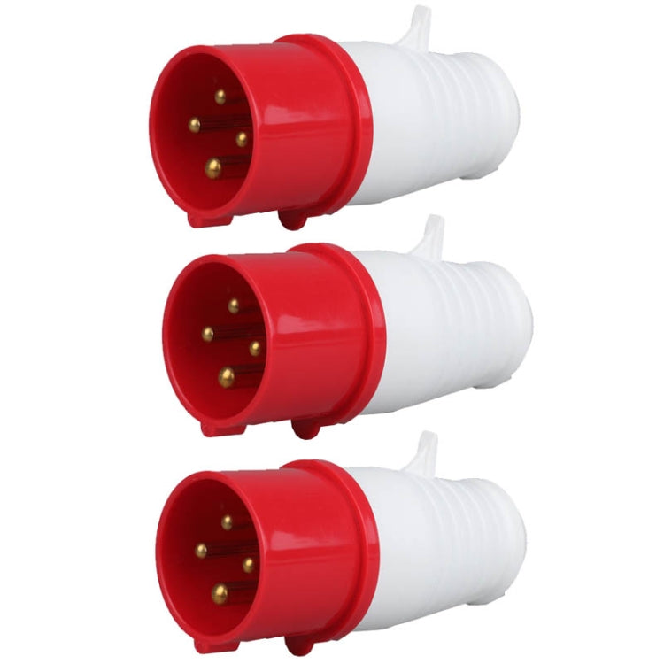 Industrial Plug IP44 Waterproof Aviation Connection Plug, Style: