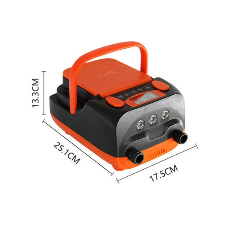 STERMAY Paddle Board 16PSI LCD Display Rubber Boat Air Pump