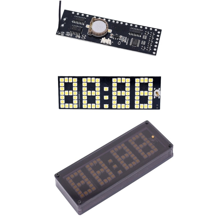 LED Dot Matrix Clock Car Thermometer Battery Voltage Measurement ÎҵÄÉ̵ê