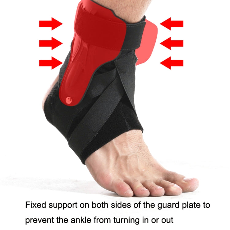 Compression Fixed Plastic Sheet Support Strap Ankle Protector, Size: