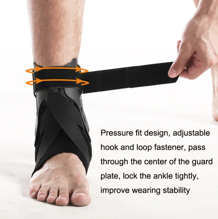 Compression Fixed Plastic Sheet Support Strap Ankle Protector, Size: