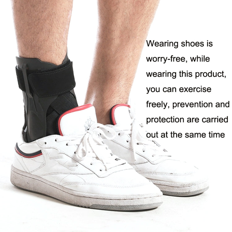 Compression Fixed Plastic Sheet Support Strap Ankle Protector, Size: