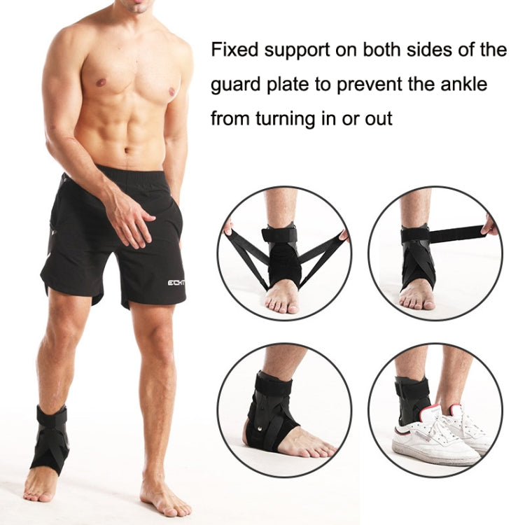 Compression Fixed Plastic Sheet Support Strap Ankle Protector, Size: