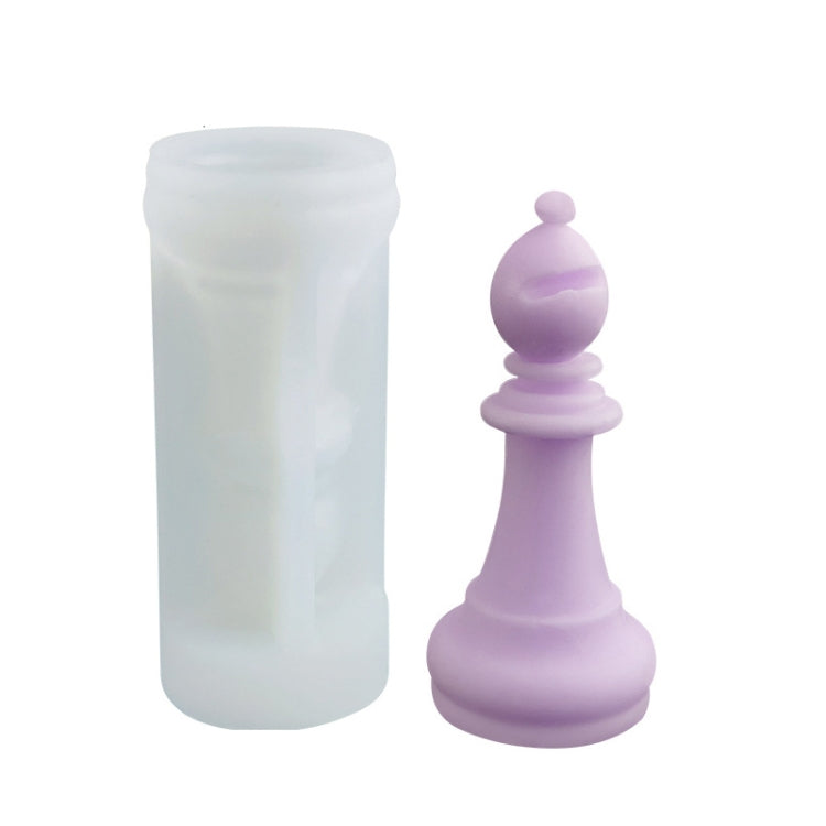 2 PCS Chess Aromatherapy Candle Silicone Mold Crystal Epoxy Mold