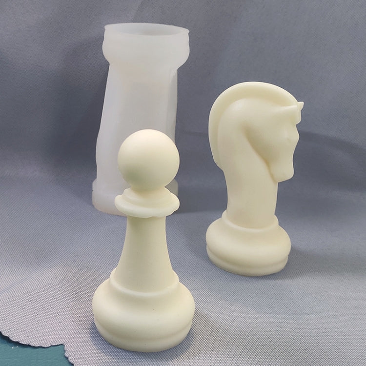 2 PCS Chess Aromatherapy Candle Silicone Mold Crystal Epoxy Mold-Reluova