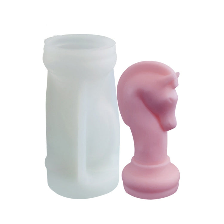 2 PCS Chess Aromatherapy Candle Silicone Mold Crystal Epoxy Mold