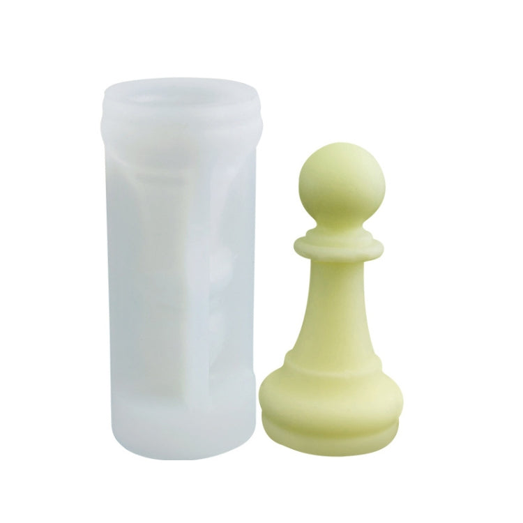 2 PCS Chess Aromatherapy Candle Silicone Mold Crystal Epoxy Mold