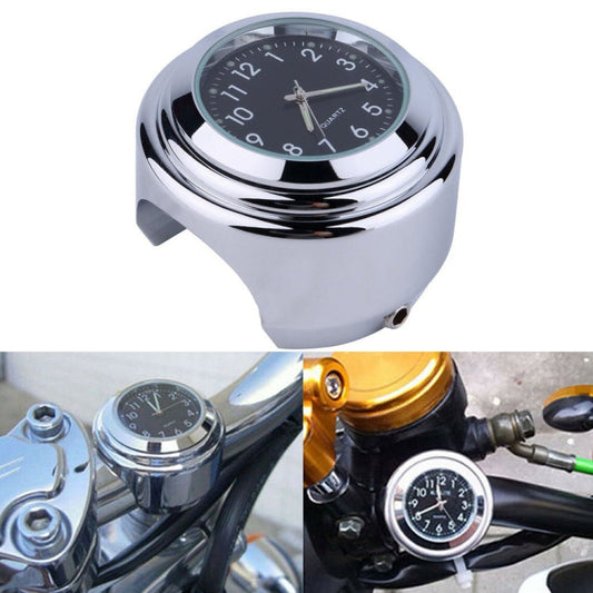 Aluminum Alloy Plating Motorcycle Handlebar Clock