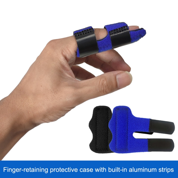 2 PCS Basketball Sprain Protection Fixed Splint Finger Cover-Reluova