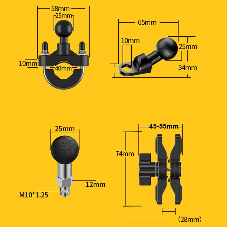 Motorcycle Bracket Crab Navigation Phone Bracket,Style£º ÎҵÄÉ̵ê