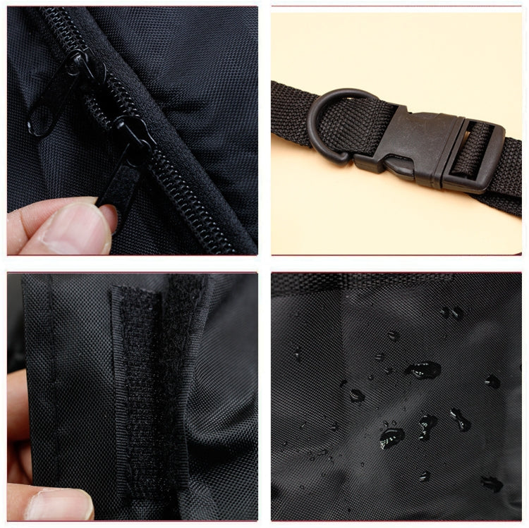 600D Waterproof Cloth Double Zipper 8 Buckle Roof Bag Luggage Bag,Style: ÎҵÄÉ̵ê