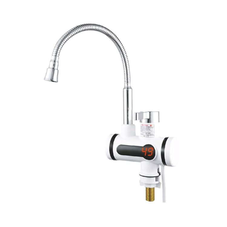 Kitchen Hot and Cold Dual-use Instant Faucets EU Plug, Style: Reluova