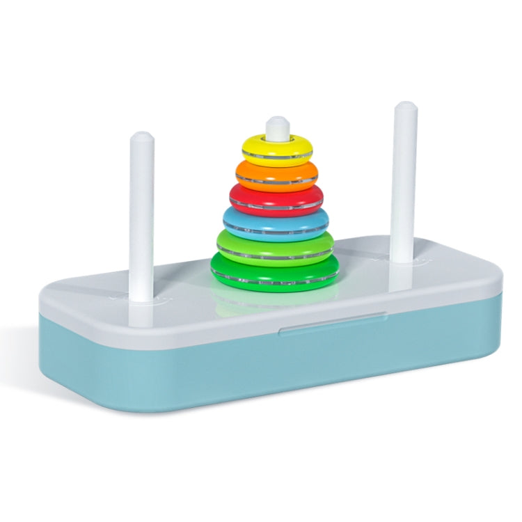 Qiyi Tower of Hanoi Puzzle Geometric Stacker Kids Developmental Toy,Style: Reluova