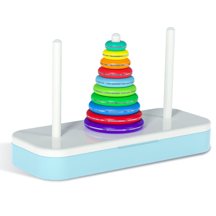 Qiyi Tower of Hanoi Puzzle Geometric Stacker Kids Developmental Toy,Style: