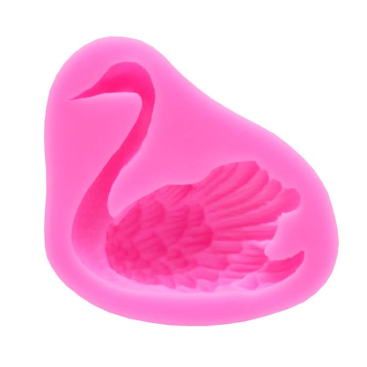 2 PCS Swan Baking Silicone Mould Cake Decorating Mould-Reluova