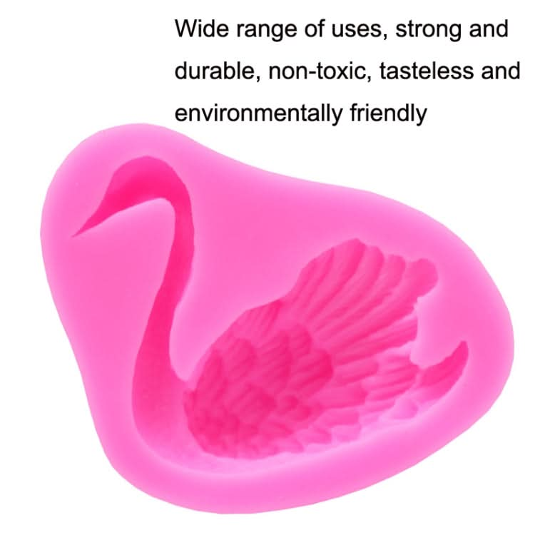 2 PCS Swan Baking Silicone Mould Cake Decorating Mould-Reluova