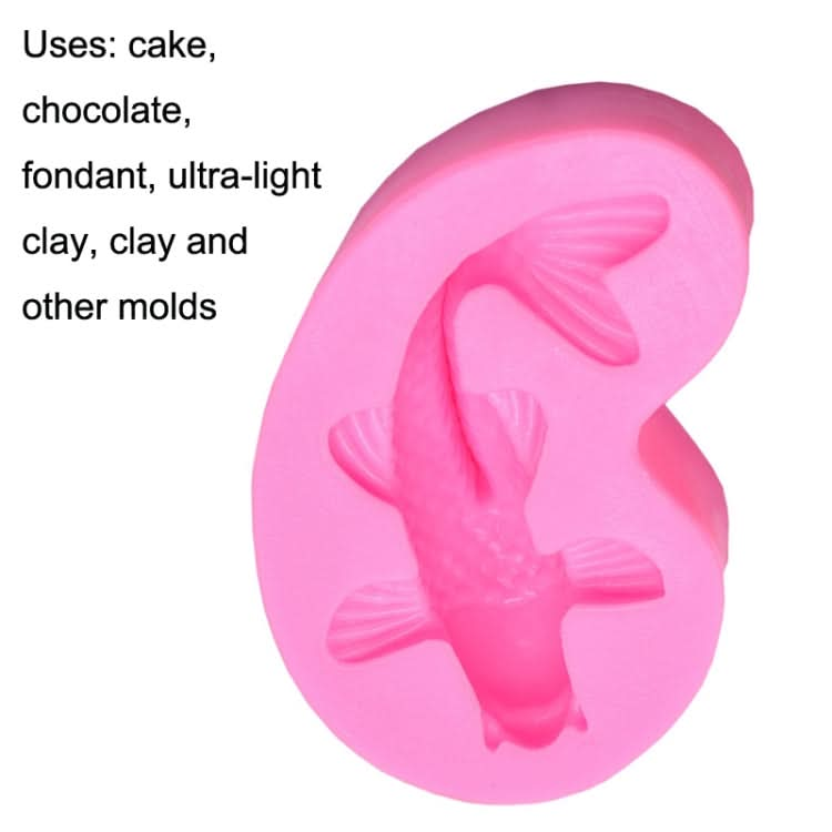 2 PCS Goldfish Baking Fondant Silicone Mold Cake Decorating-Reluova