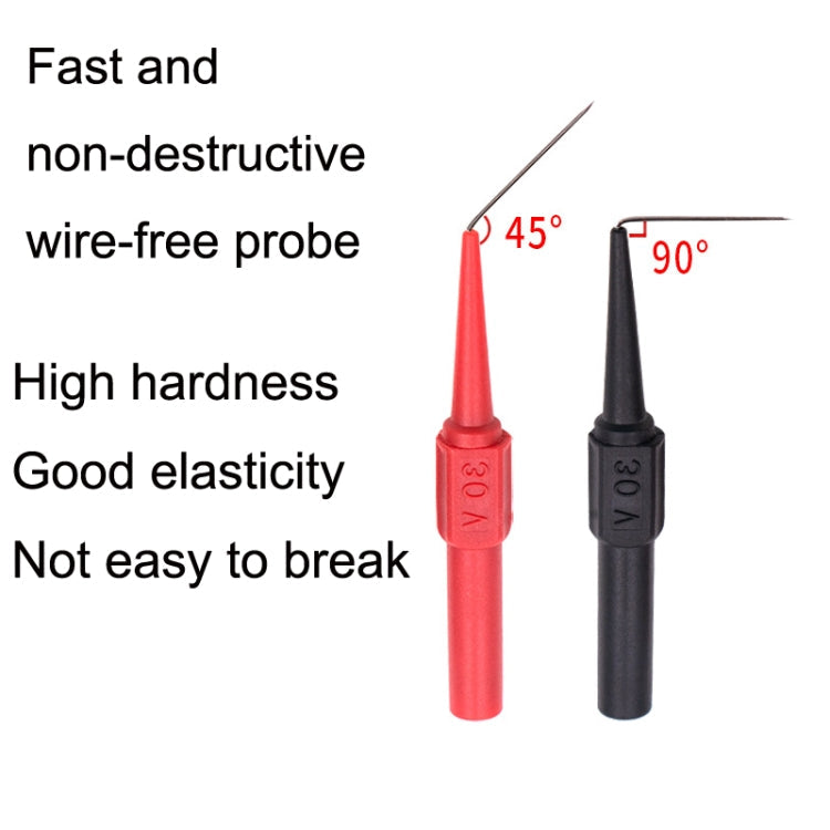 Coarse Probe Auto Repair Test Multimeter Pen, Color: Red + Black ÎҵÄÉ̵ê