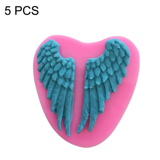 5 PCS Angel Wings Cake Silicone Mold Baking Tool-Reluova