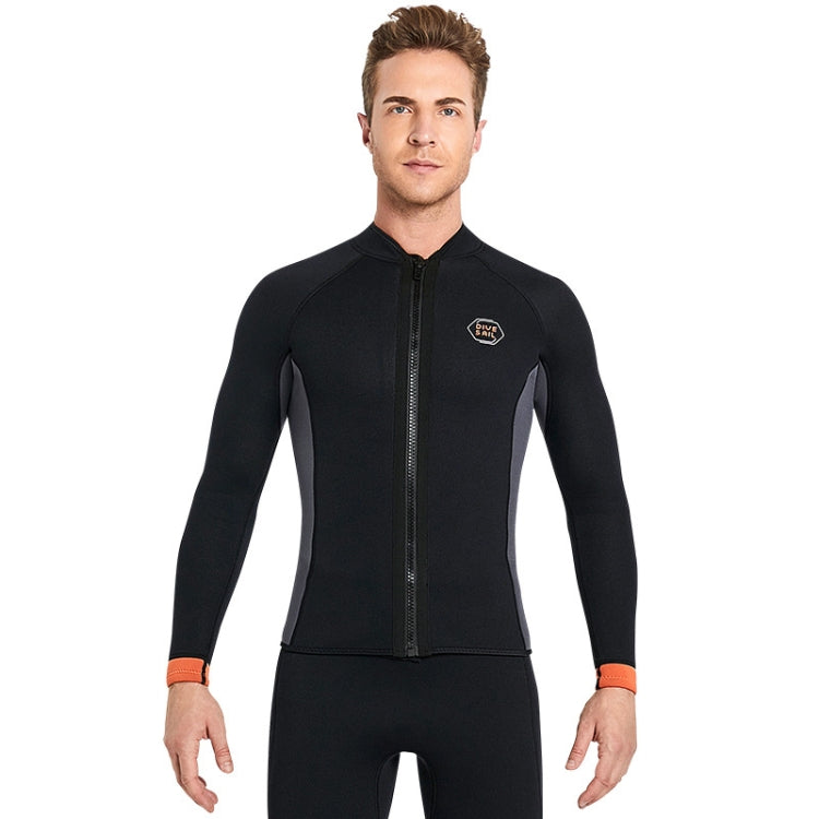 DIVE & SAIL 3mm Long Sleeve Thermal Diving Suit Cold Protection Surf Suit Reluova