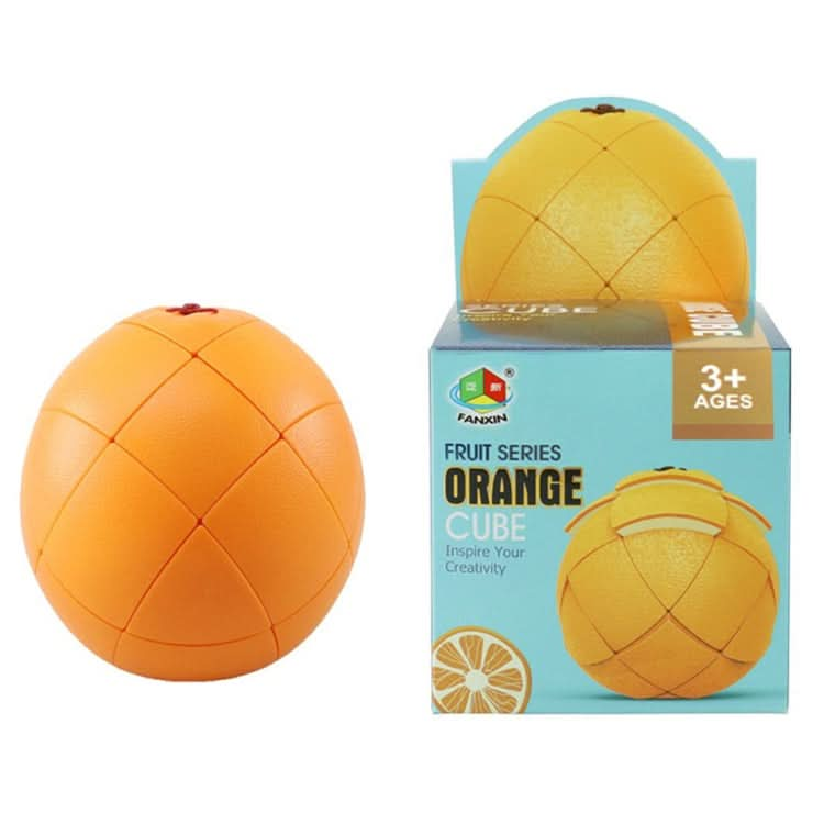 FanXin Fruit 3x3x3 Magic Cube  Educational  Cube Toys for Children,Style: Reluova