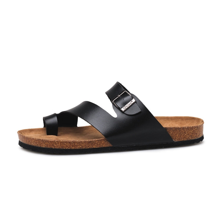 Couple Cork Slippers Men Summer Flip-flops Beach Sandals Reluova