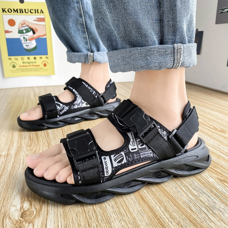 Casual Open Toe Breathable Beach Slippers Beach Sandals For Men Reluova