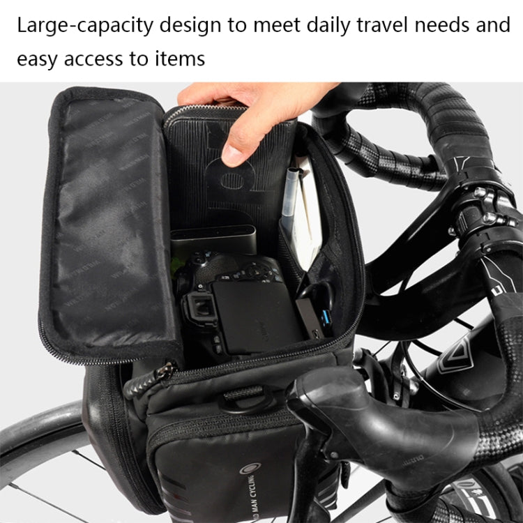 WILD MAN GS6 4L Outdoor Cycling Waterproof Bicycle Bag