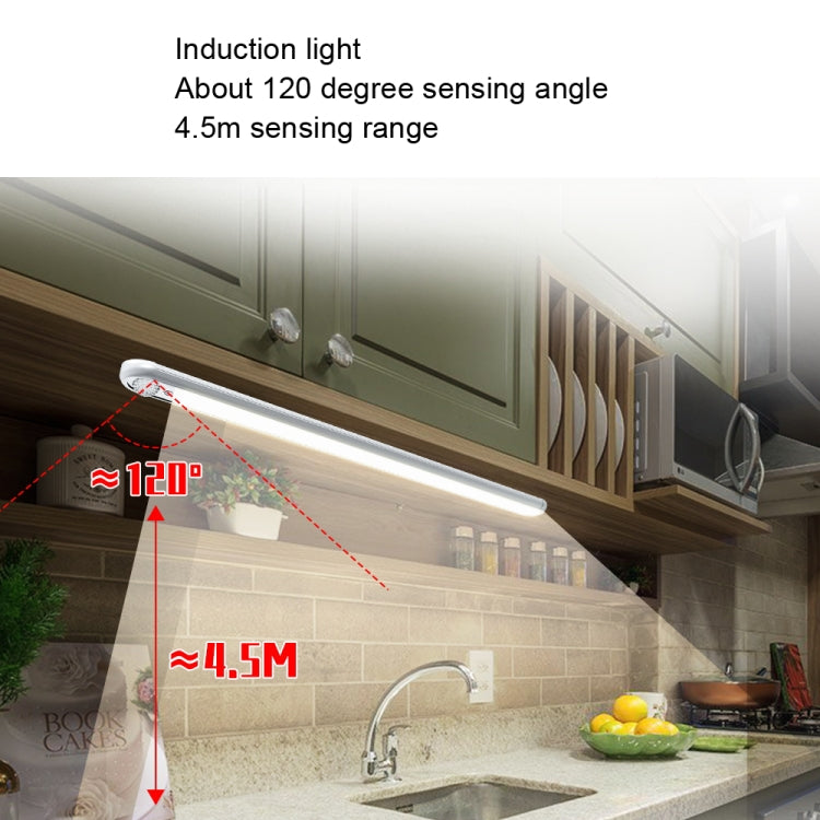 Cabinet LED Human Body Induction Lamp Home Smart 3 Color Night Light, Length: My Store