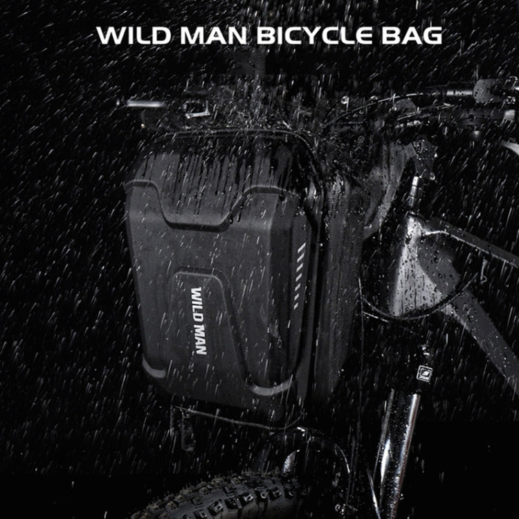 WILD MAN E8 3L Bicycle EVA Hard Shell Head Bag Reluova