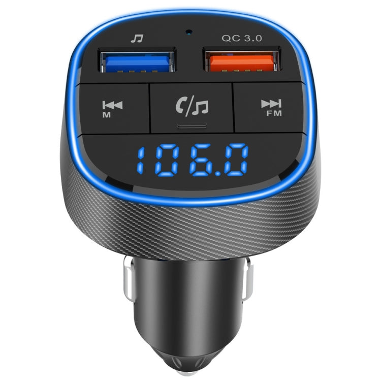 QC3.0 Fast Charge Car Bluetooth MP3 Player Car FM Transmitter ÎҵÄÉ̵ê