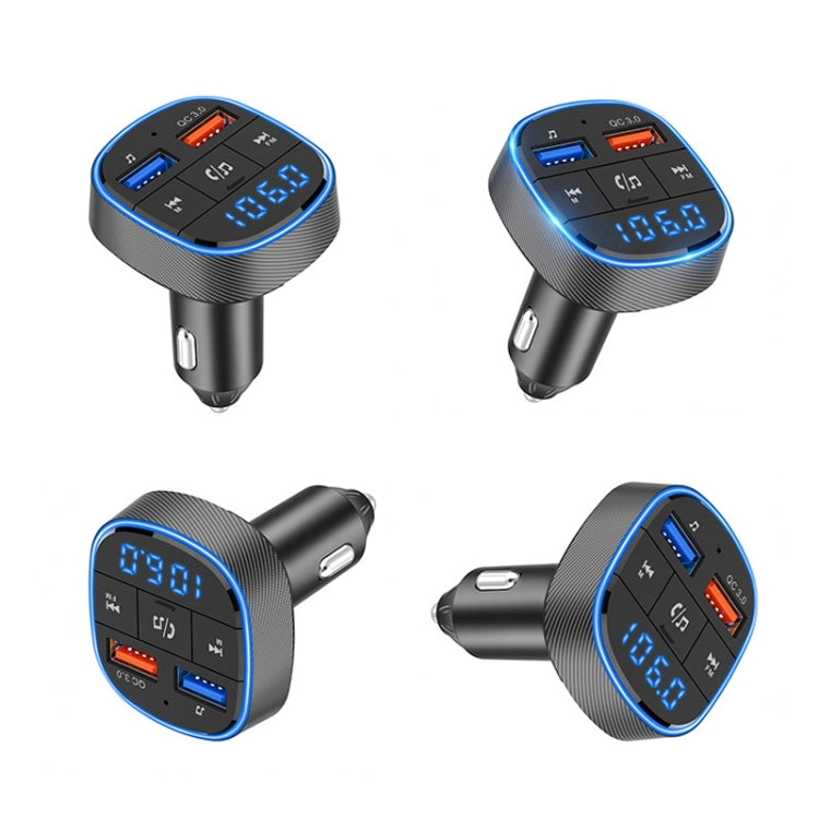 QC3.0 Fast Charge Car Bluetooth MP3 Player Car FM Transmitter ÎҵÄÉ̵ê