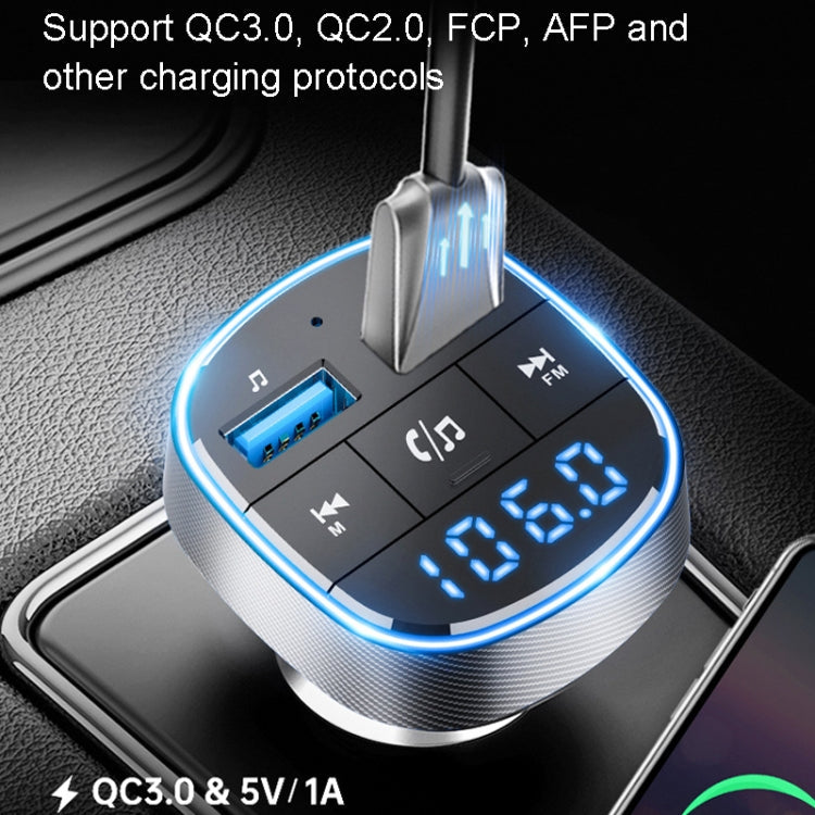 QC3.0 Fast Charge Car Bluetooth MP3 Player Car FM Transmitter ÎҵÄÉ̵ê