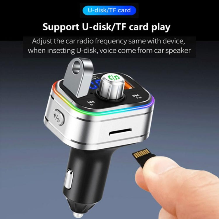 PD3.0 Fast Charge Car Bluetooth MP3 Hands-Free Player Car FM Transmitter ÎҵÄÉ̵ê