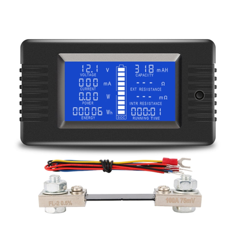 DC 0-200V Voltage Current Battery Tester