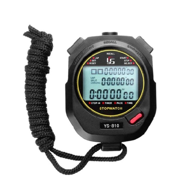 YS Electronic Stopwatch Timer Track And Field Training Running Watch, Style: