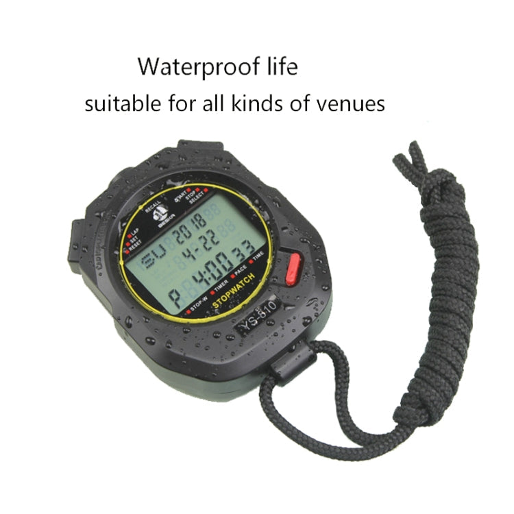 YS Electronic Stopwatch Timer Track And Field Training Running Watch, Style: Reluova