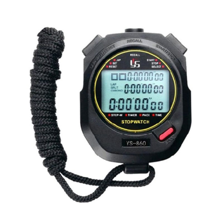 YS Electronic Stopwatch Timer Track And Field Training Running Watch, Style: