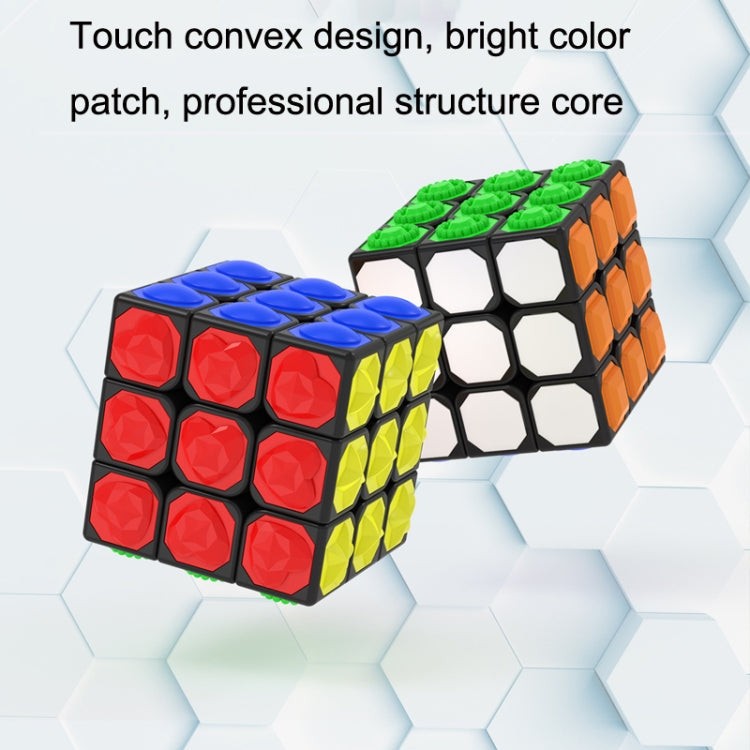 YJ Three Level Touch Smooth Magic Cube Educational Toys