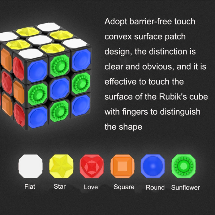 YJ Three Level Touch Smooth Magic Cube Educational Toys Reluova