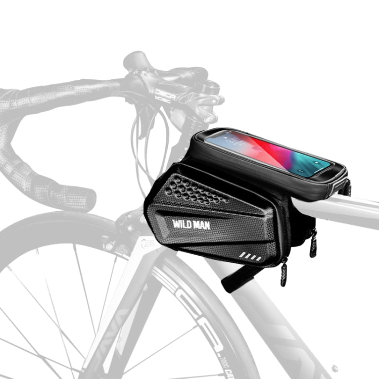 WILD MAN ES6 1.2L Multifunctional Bicycle Front Beam Bag Reluova