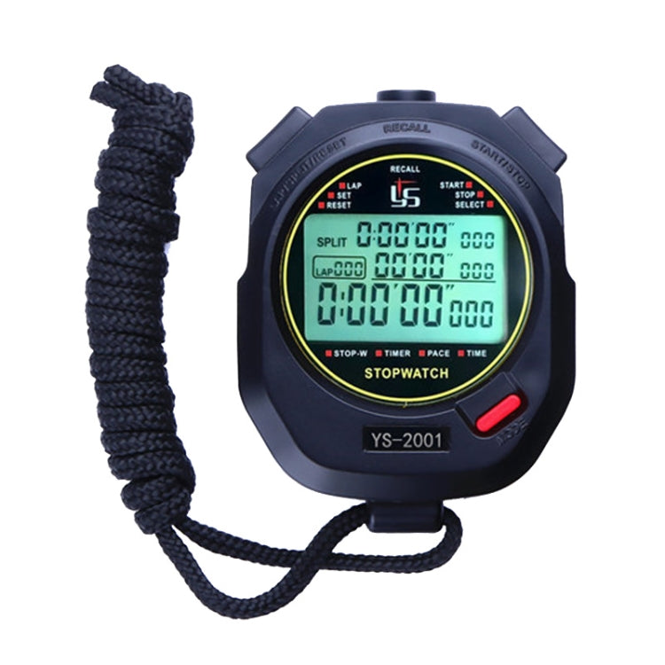 YS Millisecond Stopwatch Timer Running Training Referee Stopwatch, Style: