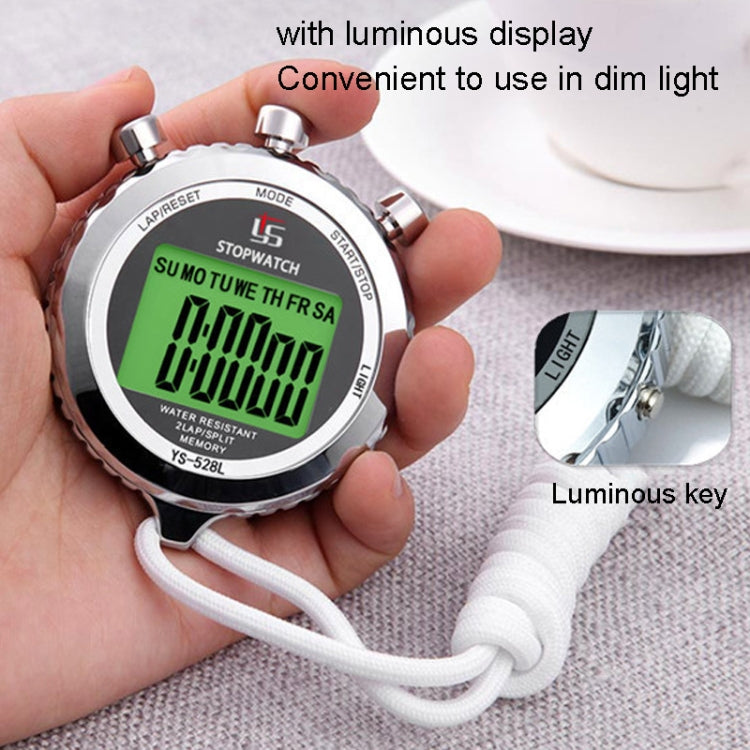 YS Single Row Display Timer Running Training Fitness With Luminous Stopwatch