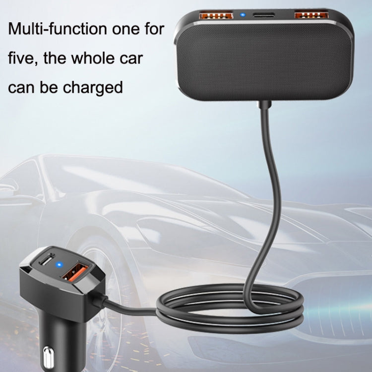 5 In 1 Mobile Phone Fast Recharge Car Charger