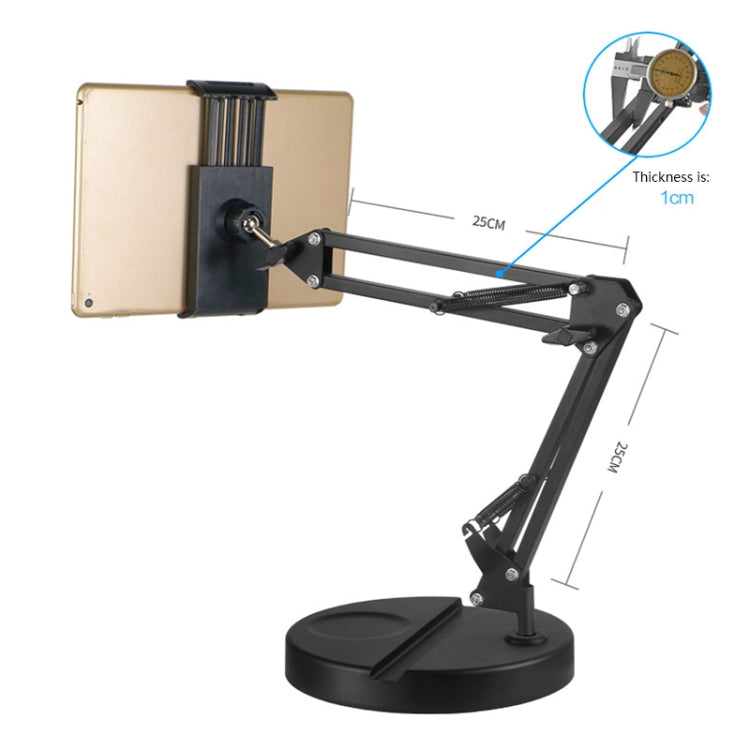 Y19 Folding Telescopic Metal Cantilever Live Bracket, Style: