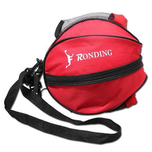 One-shoulder Two-way Opening Zipper Basketball Volleyball Football Bag Sports Ball Bag