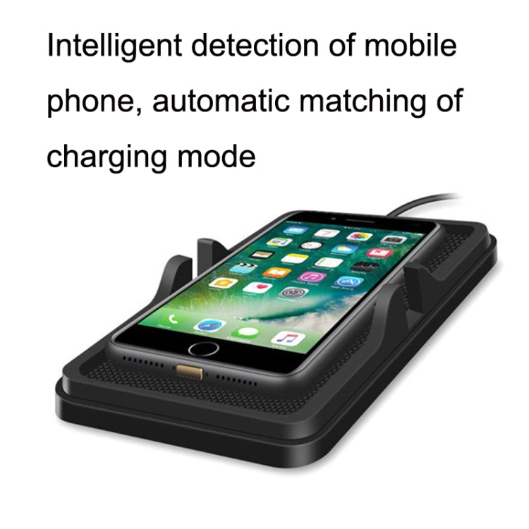 C6 15W 2 In 1 Multi-Function Car Wireless Charger Anti-Slip Launching Pad ÎҵÄÉ̵ê