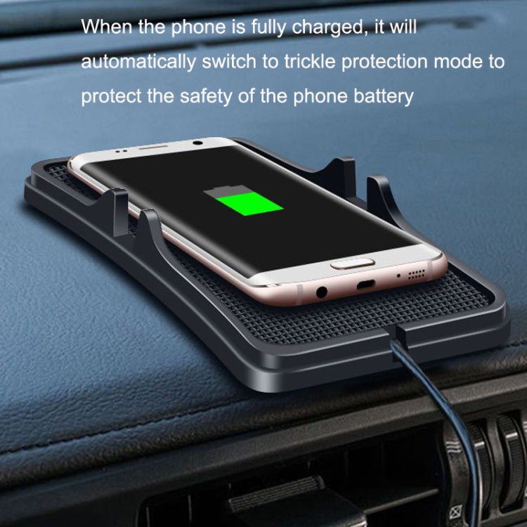 C6 15W 2 In 1 Multi-Function Car Wireless Charger Anti-Slip Launching Pad ÎҵÄÉ̵ê